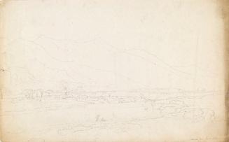 The River Flesk near Killarney, County Kerry; Trees by an Aquaduct (on verso)