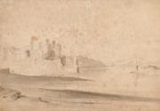 Conway Castle and Suspension Bridge (Built 1824-1826), Wales