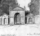 The Main Gates of Russborough House, County Wicklow