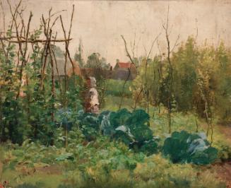 A Landscape with a Child in White