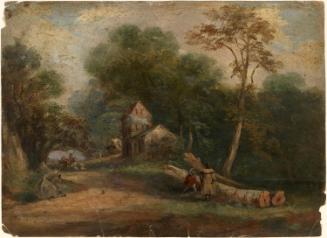 Rustic Scene with Figures