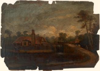 Lock Gates on a Canal