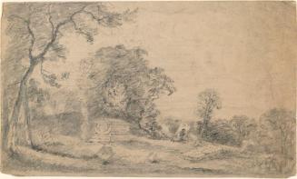 A Classical Sacrophagus in a Graveyard