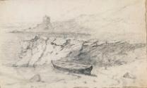 A Martello Tower and Sandy Bay