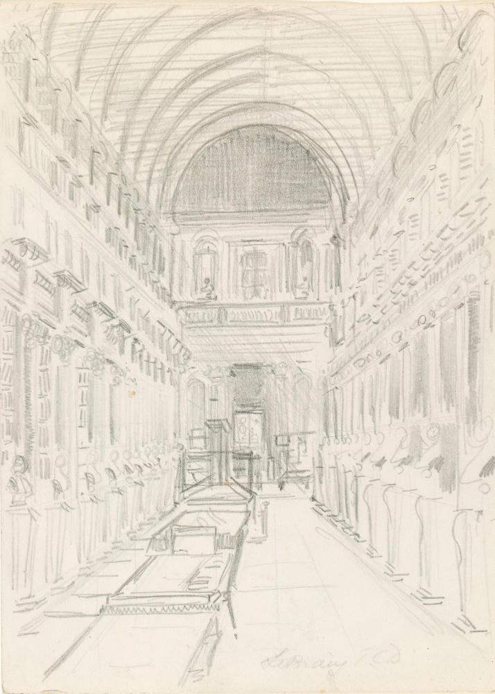 The Long Room in the Old Library, Trinity College