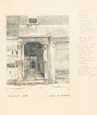 The Entrance to Derby Court, off Werburgh Street