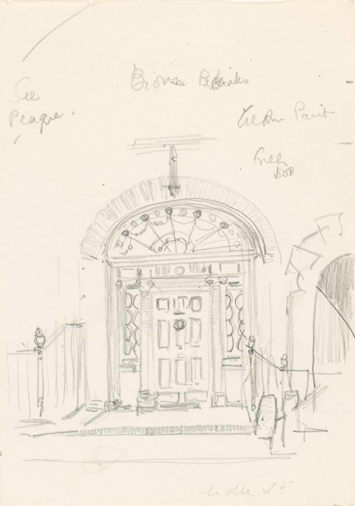 No. 10 Ardee Street, Head Quarters of the 14th Batallion, Dublin Brigade, Irish Volunteers, during Easter Week, 1916