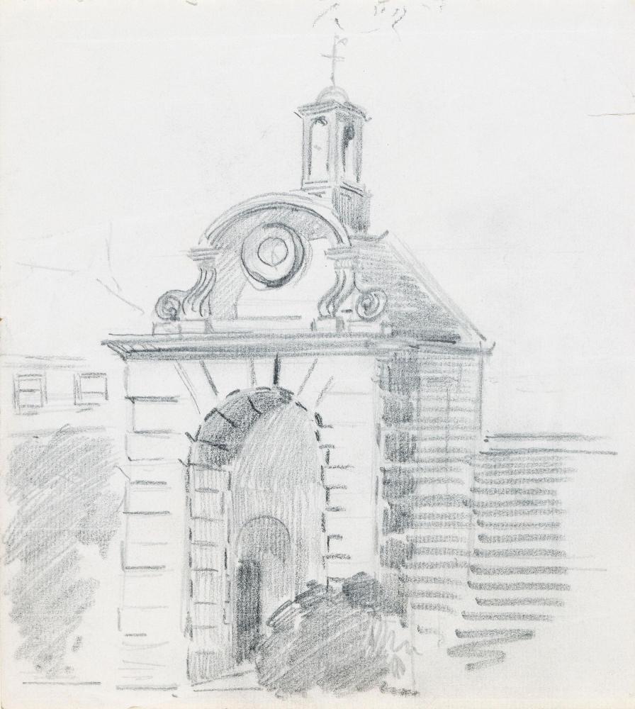 The Stableyard Gateway, Russborough House, County Wicklow