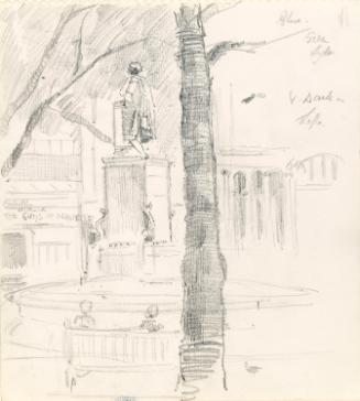 Scheemakers' Shakespeare, Leicester Square, London