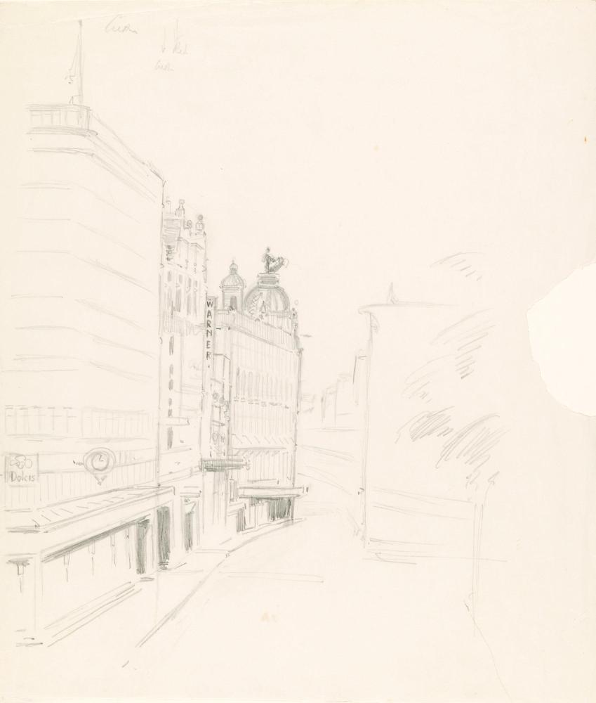 The North Side of Leicester Square, London with Dolcis Shoe Shop