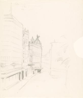 The North Side of Leicester Square, London with Dolcis Shoe Shop