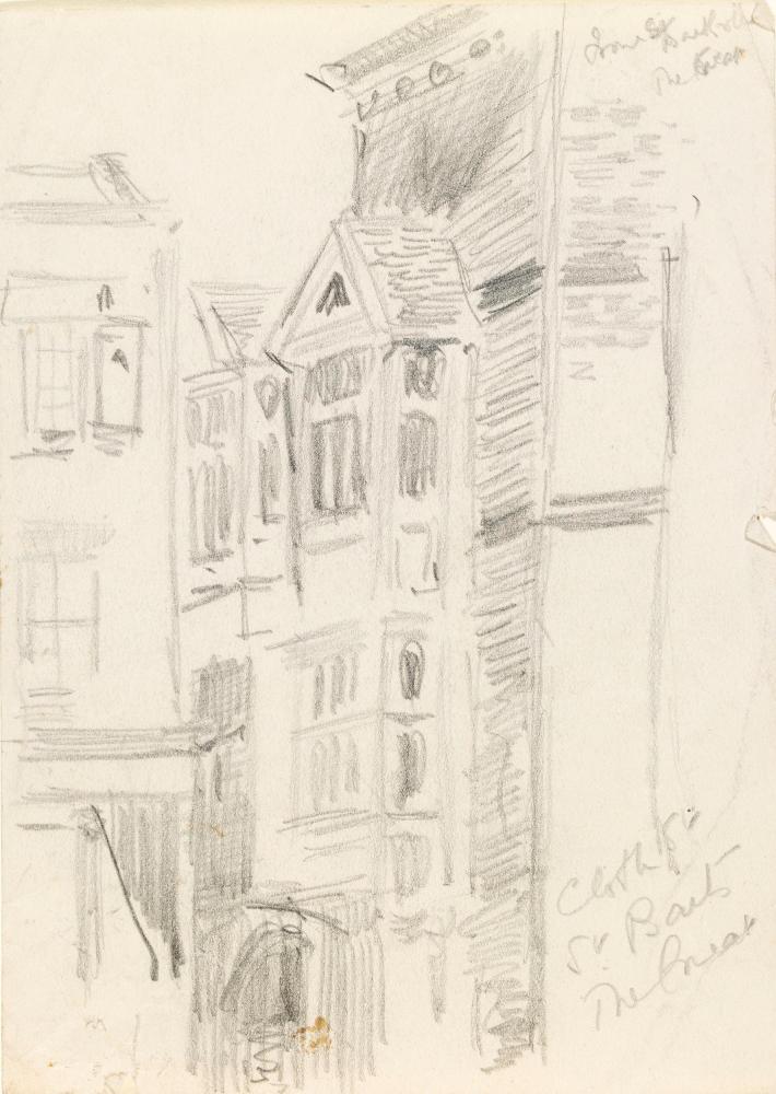 Cloth Fair by Saint Bartholomew the Great, Smithfield, London