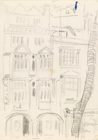 Cloth Fair by Saint Bartholomew the Great, Smithfield, London