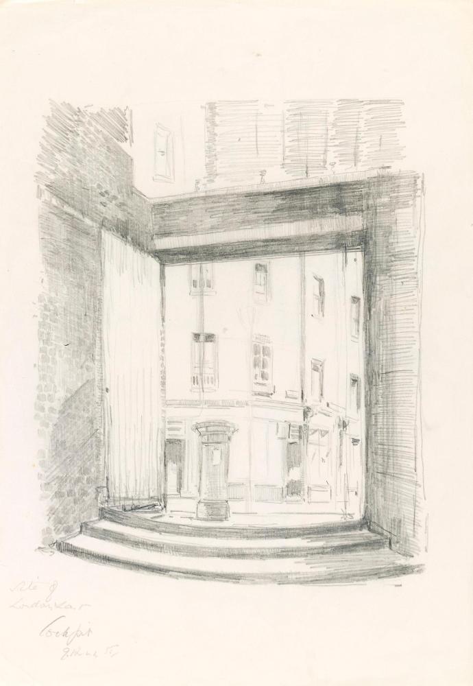 The Site of London's Last Cockpit and Cockpit Steps, off Queen Anne Street, London