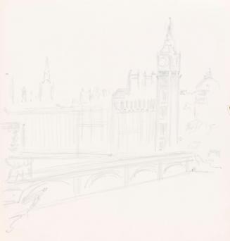 The Houses of Parliament and Westminster Bridge, London