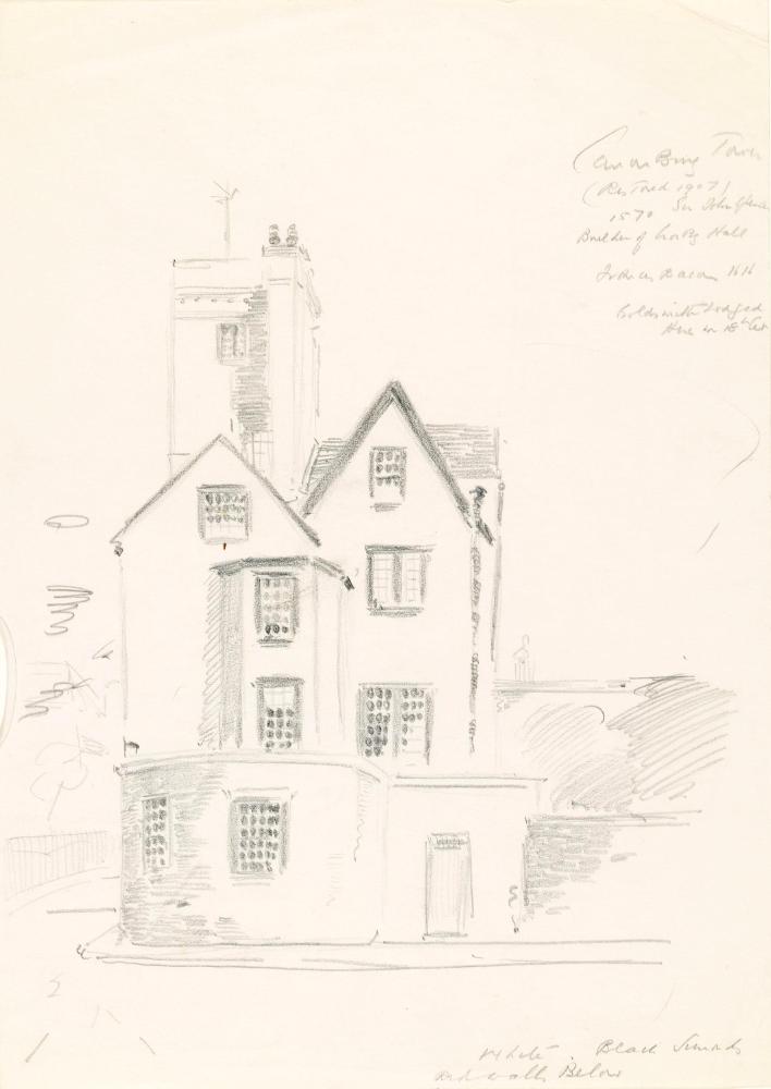 Canonbury House, Islington, London, Lodgings of Playwright Oliver Goldsmith, (1728-1774)