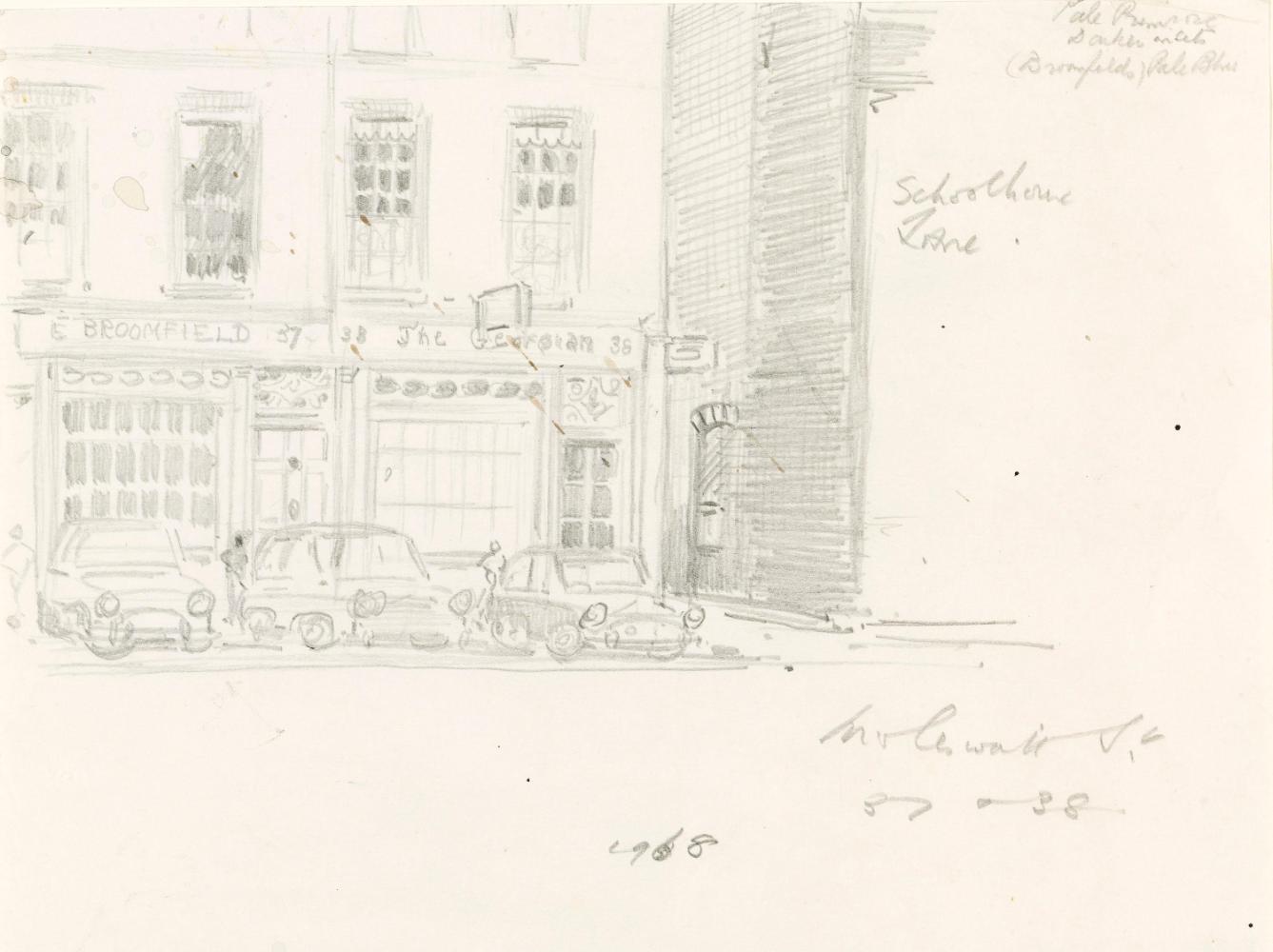 Nos. 37 and 38 Molesworth Street adjacent to Schoolhouse Lane