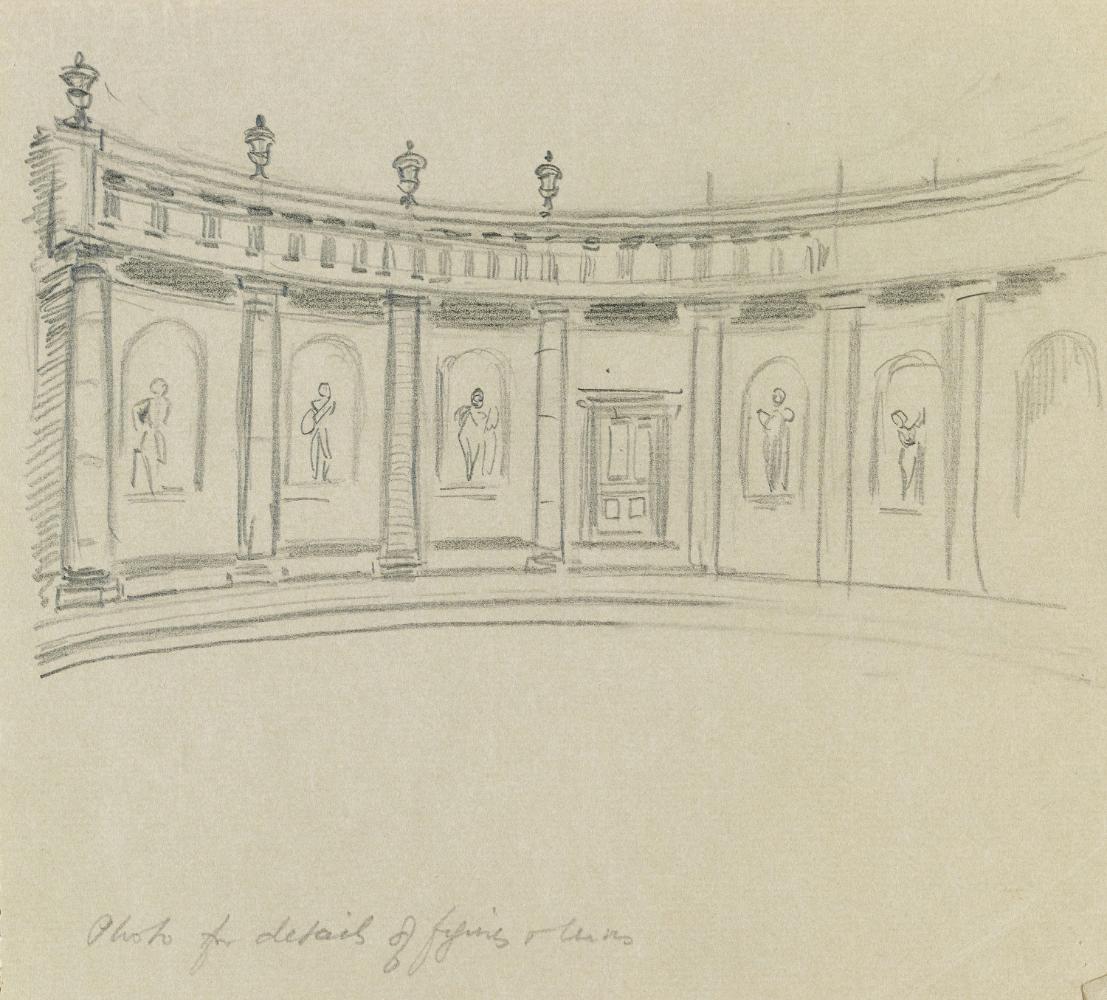 The East Colonnade, Russborough House, County Wicklow