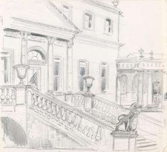 The Front Steps, Russborough House, County Wicklow