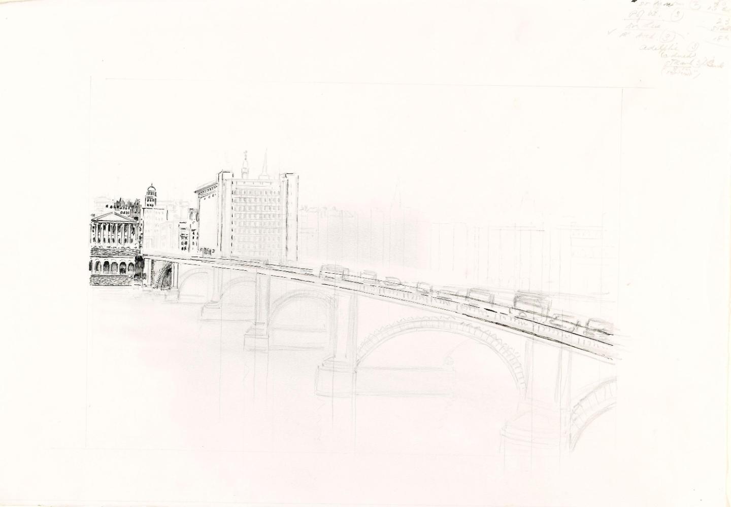 London Bridge and North Bank of the River Thames