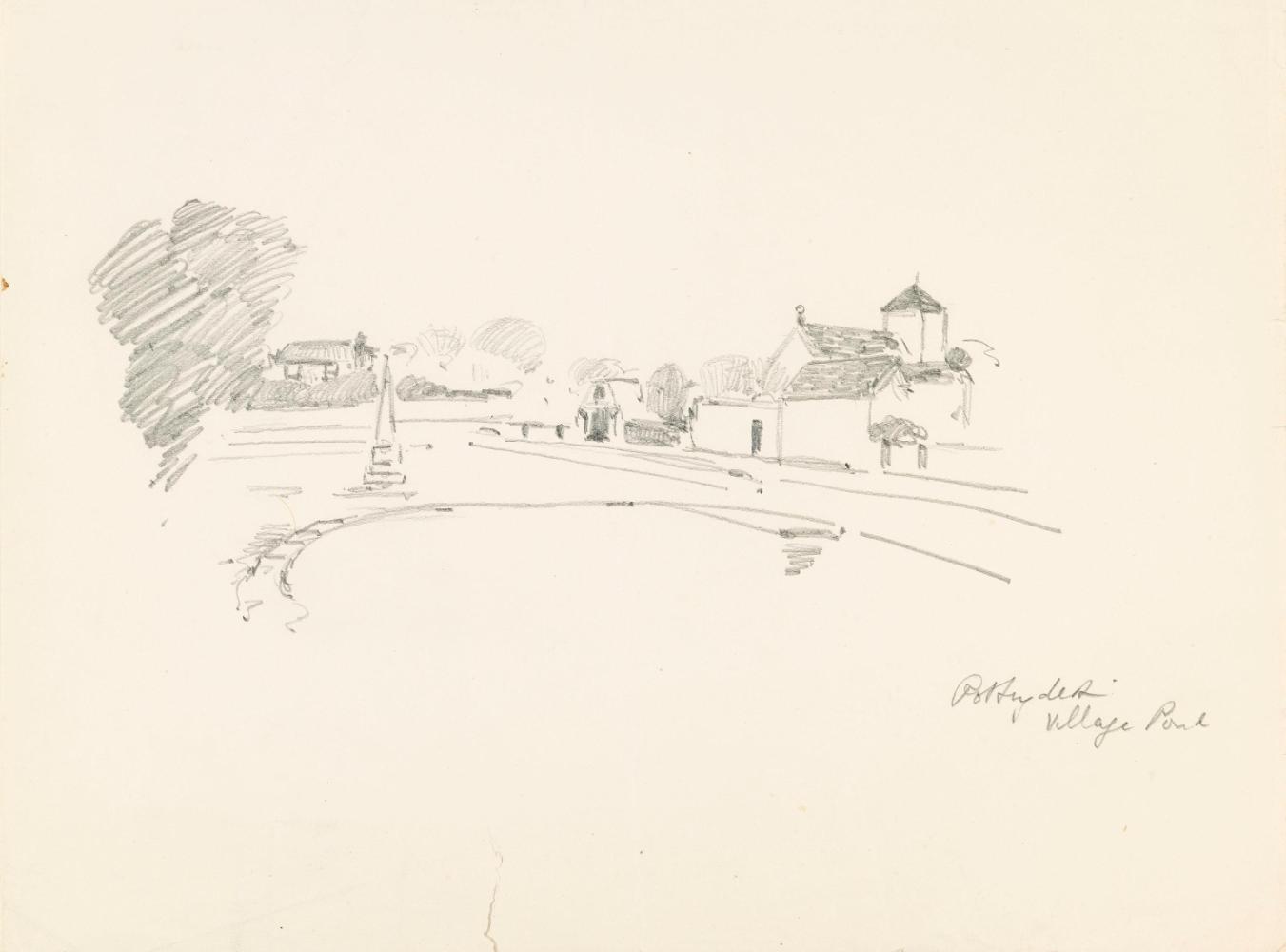 The Village Pond, Rottingdean, Sussex