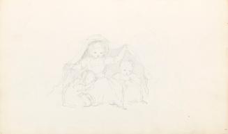 Children Playing under a Blanket