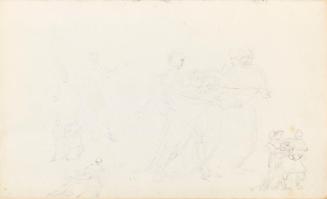 Studies of Men Wrestling