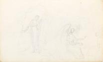 Angel and Female Figure