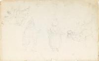 Sketches of a Child; Seated Figures