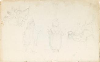 Sketches of a Child; Seated Figures