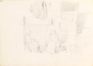 Kitchen with Box Bed, Red House, Woodstock, Inistioge