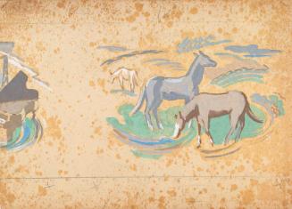 The River Shannon Development continued (left) and Horses Grazing (right)