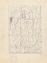 "I have Trodden the Winepress Alone"; Abstract on verso (1943), (squared for transfer)