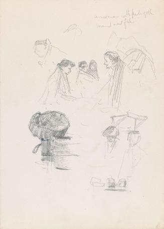 Fish Sellers and Baskets