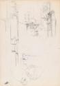 A Street with Figures; Figures (on verso)