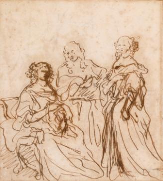 Two Ladies and a Gentleman