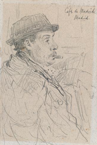 Armstrong in the Café de Madrid, Madrid