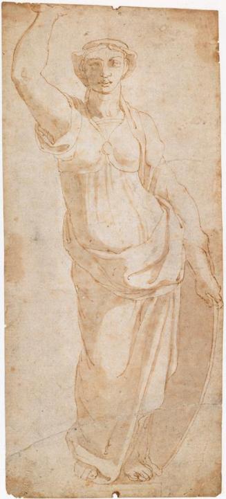 A Caryatid with a Shield