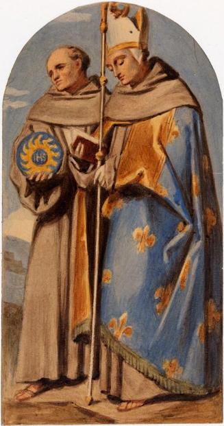 Saints Bernard of Siena and Louis of Toulouse