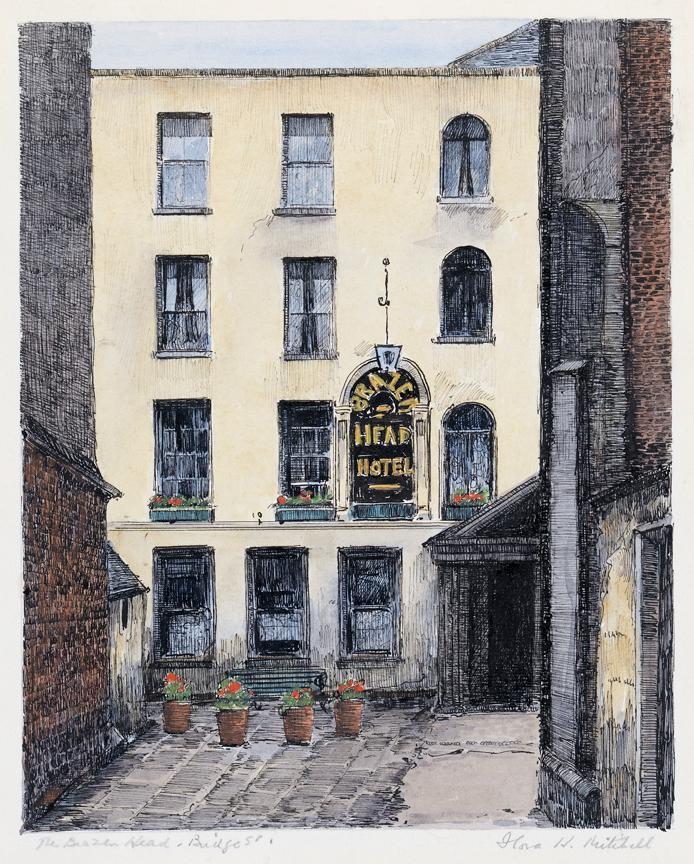The Brazen Head Hotel, No. 20 Bridge Street, Meeting Place of United Irishmen