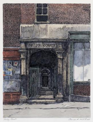 The Entrance to Derby Court, off Werburgh Street
