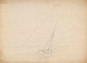 A Sailing Boat on the Shore