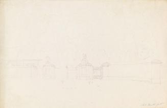 The Entrance Gates of Kilruddery House, Bray, County Wicklow