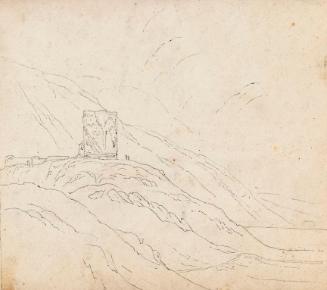 Dolbadarn Castle above Llyn Peris, Wales