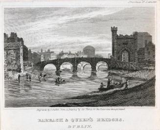Barrack Bridge, Queen's Bridge and Richmond Tower
