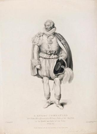 Portrait of Sir Edmund Nagle, (1757-1830), Naval Officer, as a Knight of the Order of the Bath