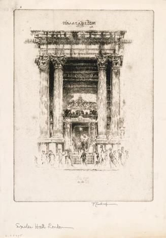 Exeter Hall, The Strand, London