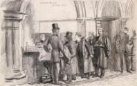Charles Stewart Parnell, Joseph Gillis Biggar, William Redmond, an Unidentified Barrister, and Timothy Charles Harrington [...]