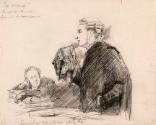 Sir Charles Russell Prepares to Cross-Examine