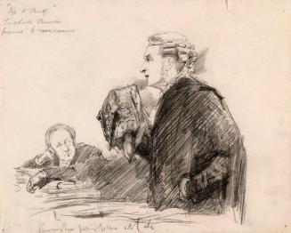 Sir Charles Russell Prepares to Cross-Examine